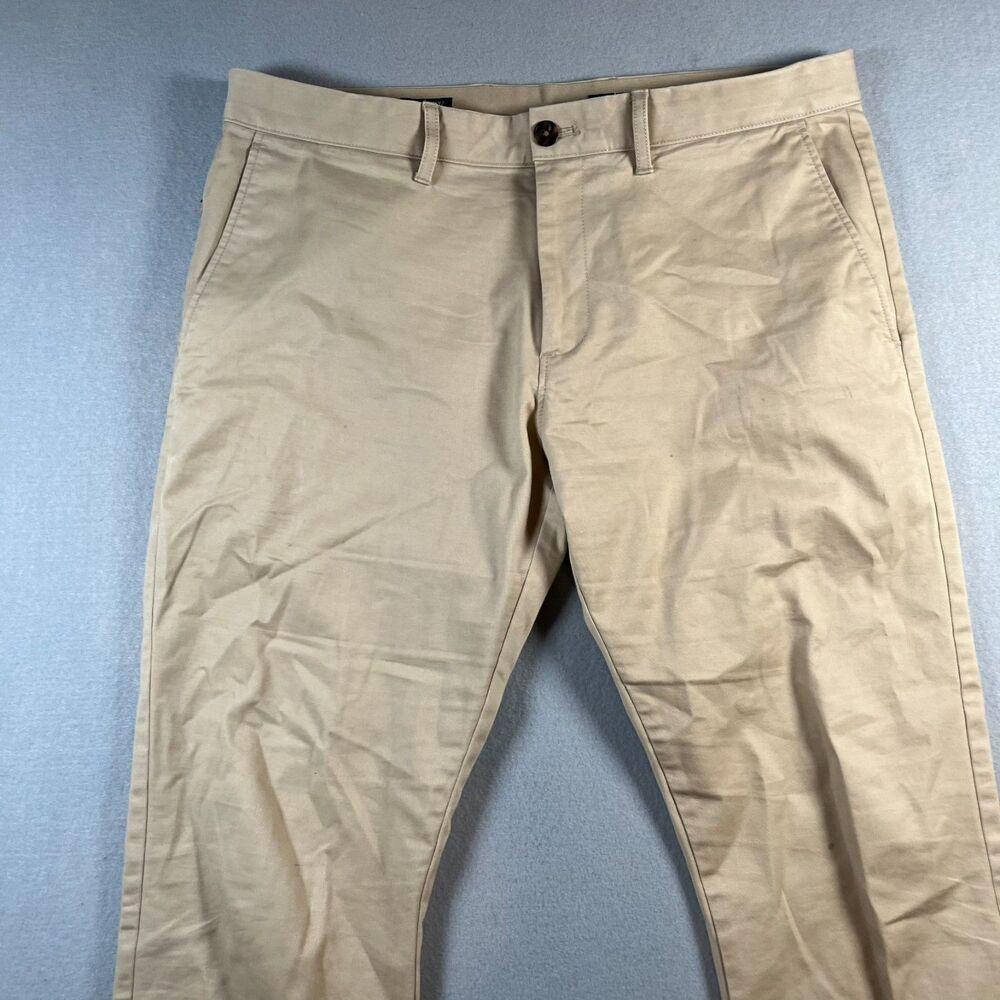 32/30 J Crew Flex Brown Heathered Slim fit slacks